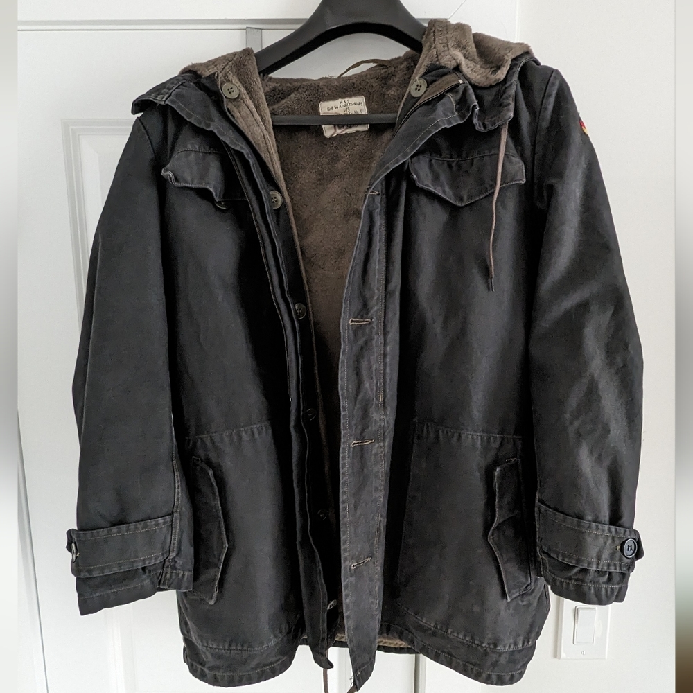 1980s German Military Coat